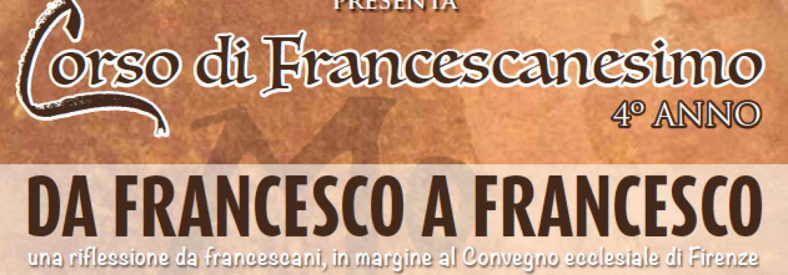 Scuola di francescanesimo – IV edizione