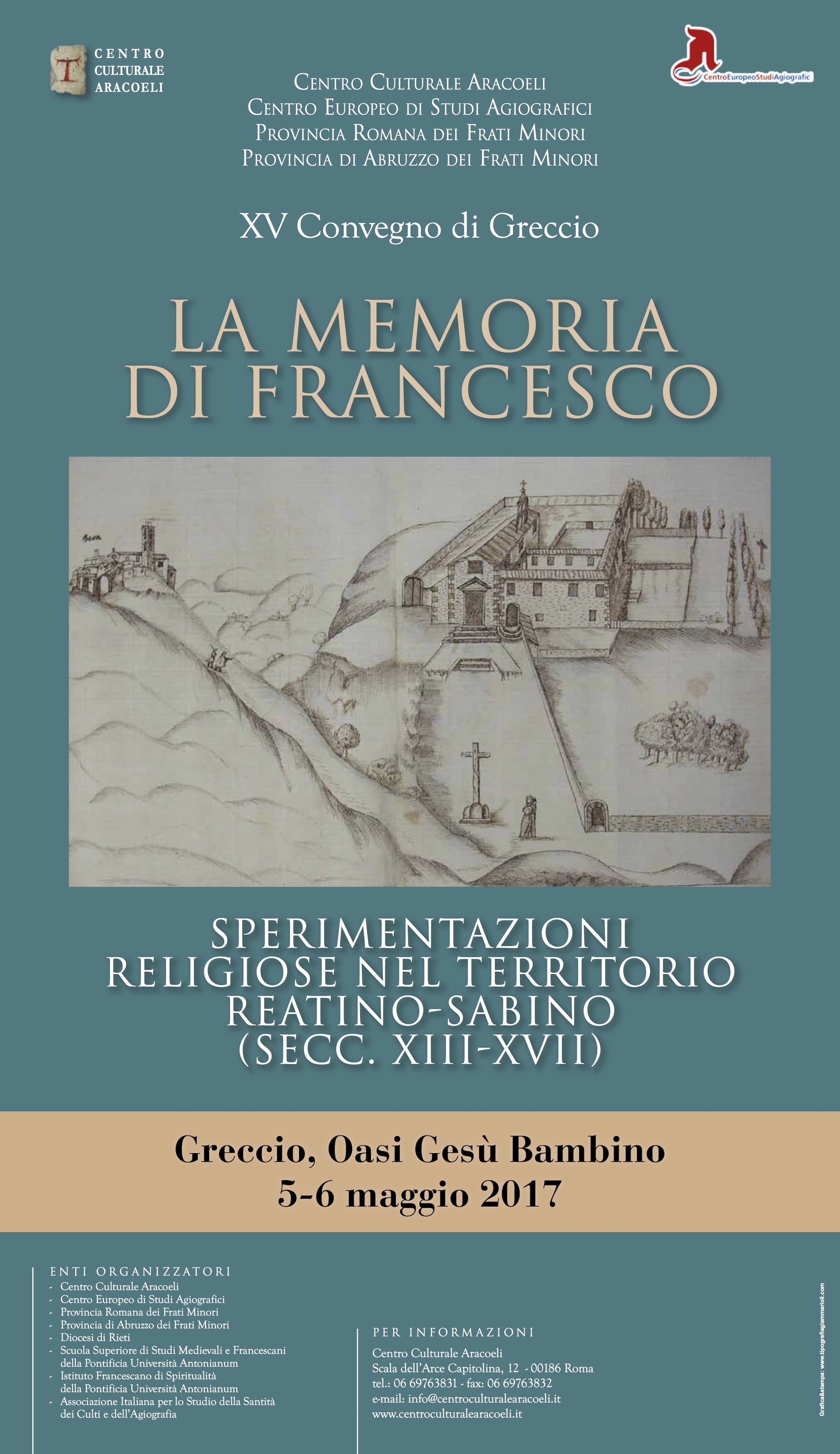 La memoria di Francesco - XV Convegno di Greccio