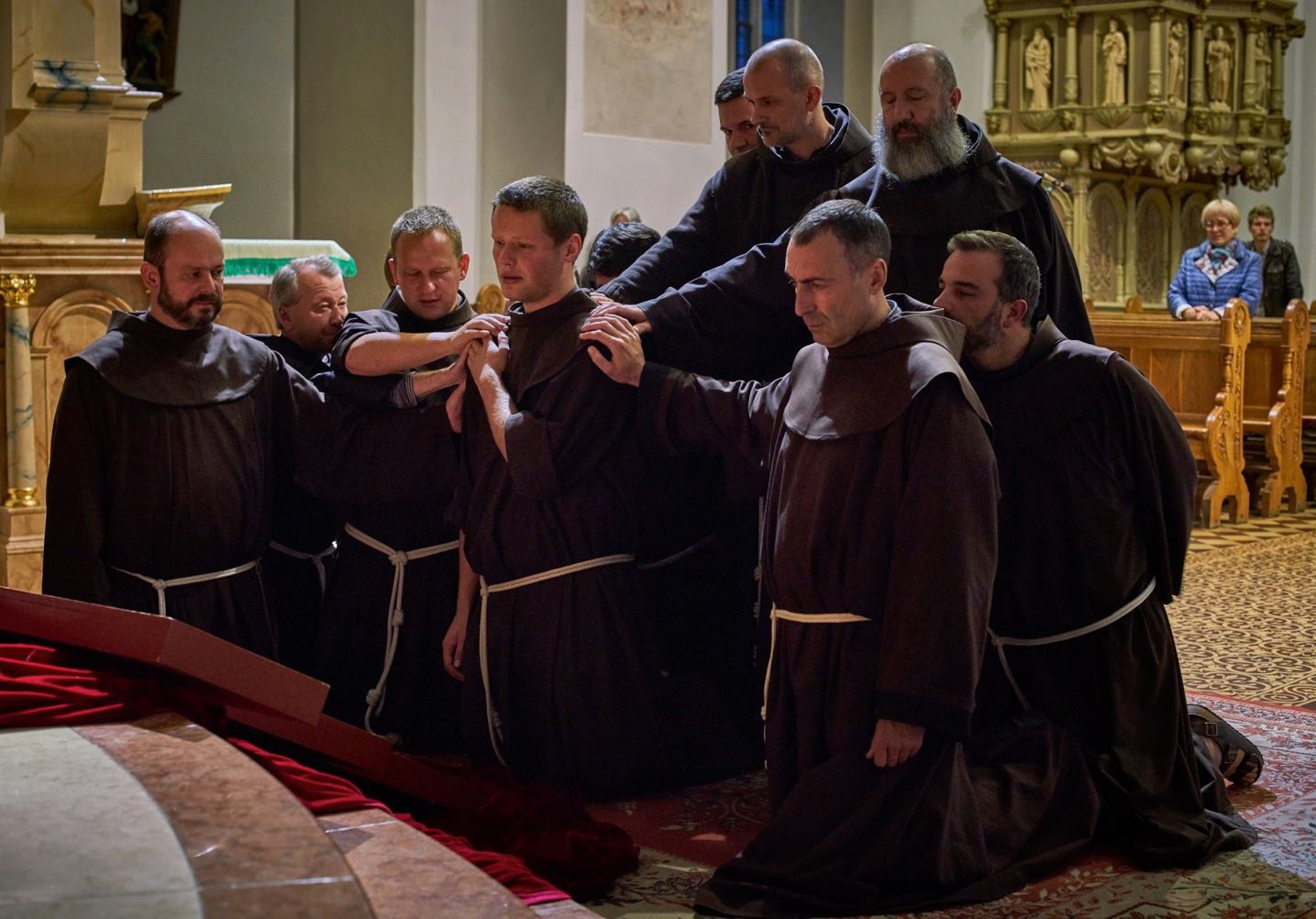 Professione perpetua di fr. Adomas e visita fraterna alla Provincia lituana