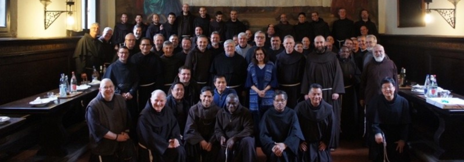 Definitorio generale delle quattro famiglie francescane in ritiro alla Verna