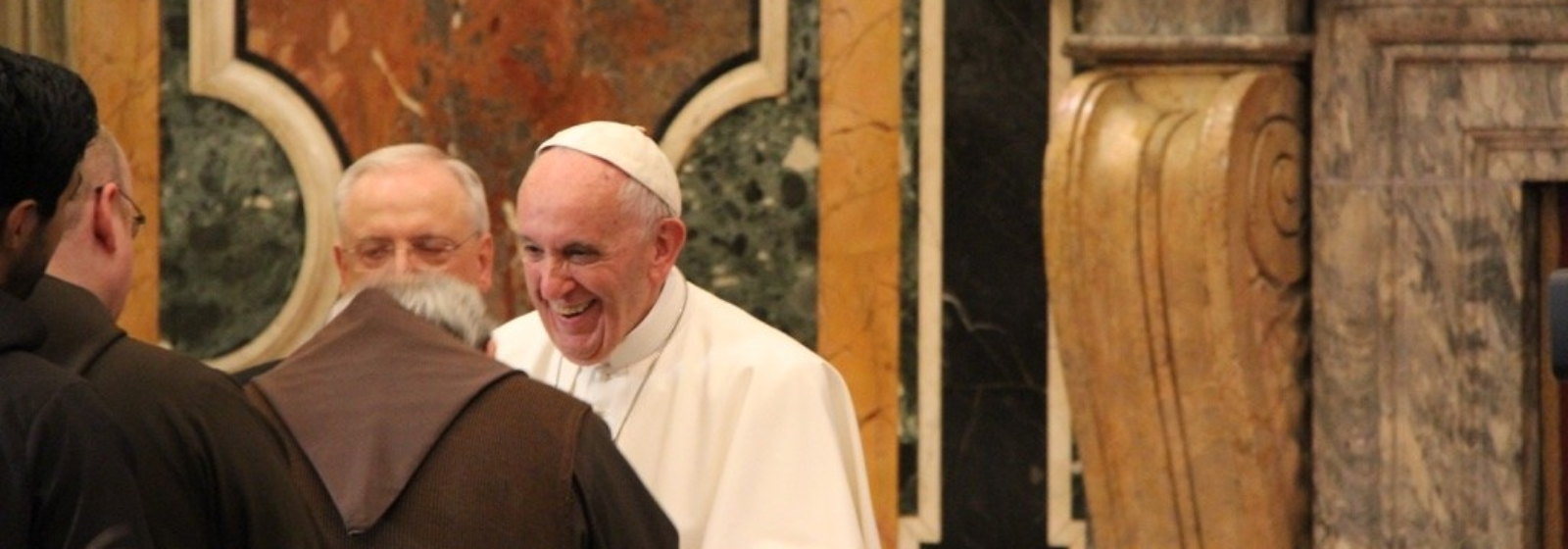 La minorità è luogo di incontro: Udienza con il Santo Padre Francesco