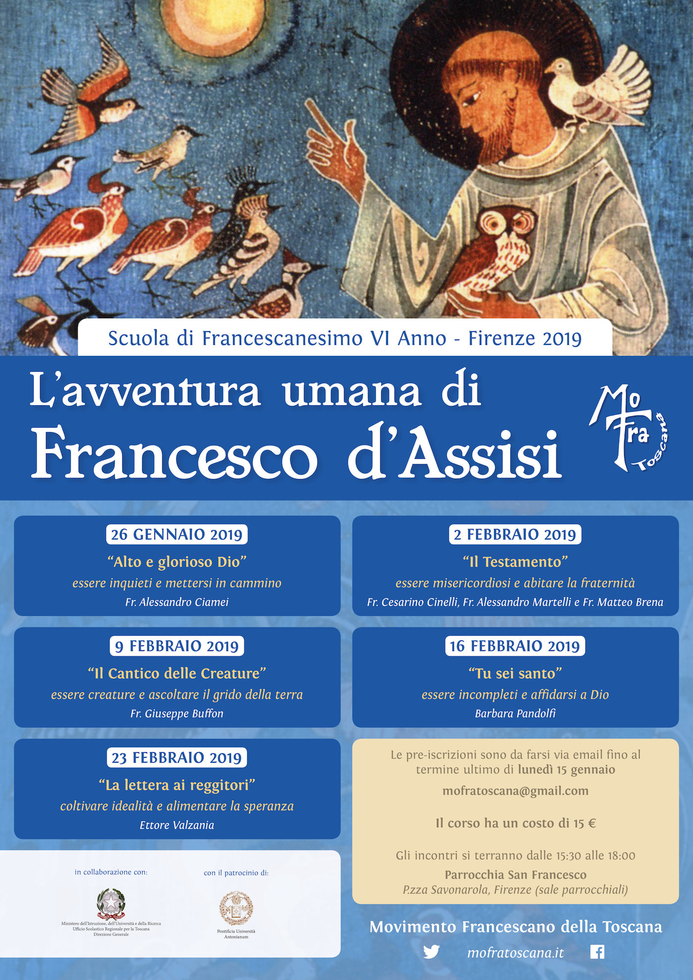 Scuola di Francescanesimo VI anno